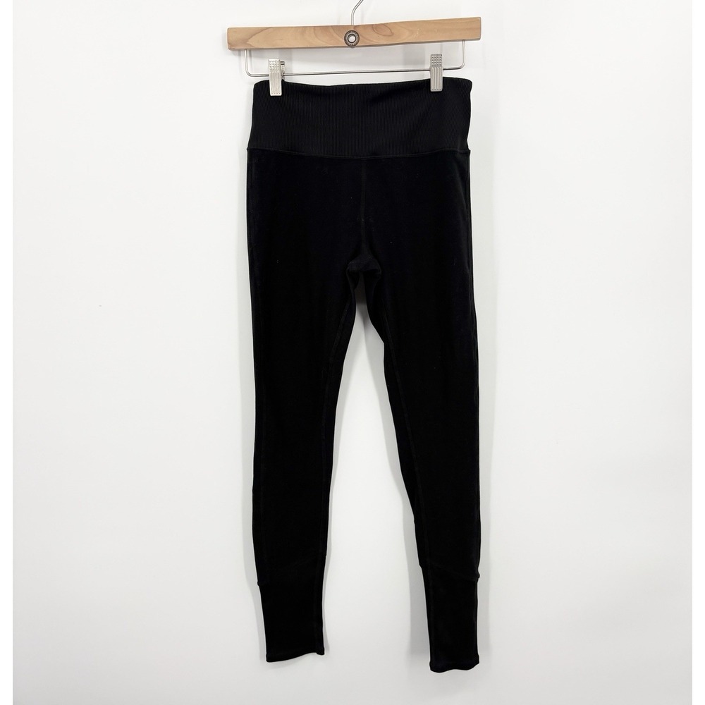 Aloha Island Black High-Waist Leggings